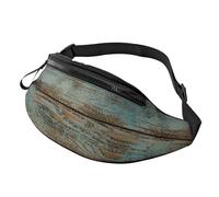 HSJFS Borsa a tracolla sportiva con stampa a righe con bandiera americana, Legno rustico antico fienile, Taglia unica