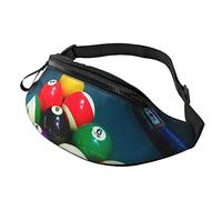 HSJFS Borsa a tracolla sportiva stampata da basket Borsa a tracolla Casual, Biliardo, Taglia unica