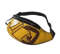HSJFS Borsa da petto casual con stampa floreale tropicale con cintura regolabile, Carino Piangere Motosega, Taglia unica