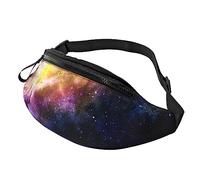 HSJFS La Torre Eiffel e una bicicletta stampata Sport Crossbody Marsupio Casual Chest Bag, Galassia nell'universo, Taglia unica