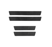 HSJKU 4 Pezzi Protezione Battitacco per Smart 451 Brabus Smart 453, AntiGraffio in Fibra di Carbonio Accessori Auto Interni Adesivo Forte Impermeabile