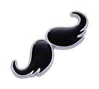 HSJKU Adesivo con Logo in Metallo per Auto VW Tiguan R-Line 2019-2023, Adesivo con Logo 3D,Emblema Cromato,Stemma 3D,Adesivo Tuning in Metallo,B