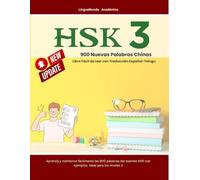 HSK 3: 900 Nuevas Palabras Chinas| Libro Fácil de Leer con Traducción Español-Telugu: Aprenda y memorice fácilmente las 900 palabras del examen HSK con ejemplos. Ideal para los niveles 3