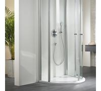 HSK Acrilico piatto doccia semicircolare, 535090-04, Acryl bianco [Piatti Doccia > Piatti Doccia Angolari]