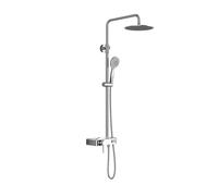 HSK AquaSwitch RS 200 colonna doccia con miscelatore, miscelatore monocomando, 1001800-KB10-08, AquaSwitch RS 200 cromo/bianco/nero [Rubinetteria Bagno > Colonne Doccia]