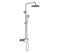 HSK AquaSwitch RS 200 colonna doccia con miscelatore, miscelatore monocomando, 1001800-KB4-08, AquaSwitch RS 200 cromo/bianco/nero [Rubinetteria Bagno > Colonne Doccia]