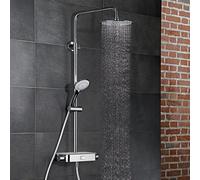 HSK AquaSwitch RS 200 colonna doccia con termostatico, 1001900-KB10-07, AquaSwitch RS 200 cromo/bianco [Rubinetteria Bagno > Colonne Doccia]