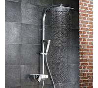 HSK AquaSwitch RS 500 colonna doccia con miscelatore, miscelatore monocomando, 1001840-KB16-07, AquaSwitch RS 500 cromo/bianco [Rubinetteria Bagno > Colonne Doccia]