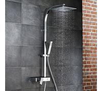 HSK AquaSwitch RS 500 colonna doccia con miscelatore, miscelatore monocomando, 1001840-KB7-08, AquaSwitch RS 500 cromo/nero [Rubinetteria Bagno > Colonne Doccia]
