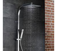 HSK AquaSwitch RS 500 colonna doccia con termostatico, 1001940-07, AquaSwitch RS 500 cromo/bianco [Rubinetteria Bagno > Colonne Doccia]