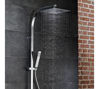 HSK AquaSwitch RS 500 colonna doccia con termostatico, 1001940-KB16-07, AquaSwitch RS 500 cromo/bianco [Rubinetteria Bagno > Colonne Doccia]