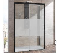 HSK Atelier Plan anta scorrevole con lato fisso e anta fissa laterale, 17408140-68-100#LiRe, Atelier Plan [Box Doccia > Porte Scorrevoli]