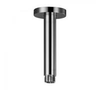 HSK Bras de plafond rond, avec rosette, chromé, 1100006, 1100006