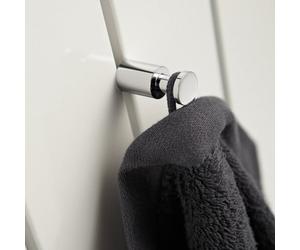 HSK Crochet à serviette, chromé, adapté au Mod. Radiateur de conception ALTO, 860003, 860003