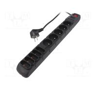 HSK DATA ACAR-S10-5M-BLACK Lista di alimentazione