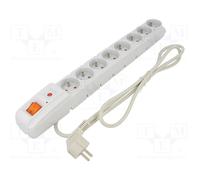 HSK DATA ACAR-S8-1.5M-GREY Lista di alimentazione