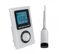 HSK elemento riscaldante 4 con regolatore a distanza, 894300-04, Universal bianco [Raccordi per riscaldamento]