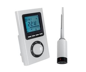 HSK elemento riscaldante 4 con regolatore a distanza, 894300-04, Universal bianco [Raccordi per riscaldamento]