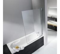 HSK K2 Fixation de baignoire, 1 élément mobile, dimensions : jusqu'à 100,0 x 150,0 cm, butée : droite, K2.80-R-41-50edelglas, K2.80-R-41-50edelglas, Cabine doccia: Aspetto cromato: ESG trasparente con