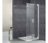 HSK K2P Porte pliante à charnières en 2 parties pour paroi latérale, 80,0 cm x 200,0 cm, butée droite, 2178080-R-41-120, 2178080-R-41-120, Cabine doccia: Aspetto cromato: Vero vetro TwinSeal