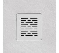 HSK Marble-Polymer Apunto copertura scarico, 599990-9016, Marble-Polymer Apunto bianco [Piatti Doccia > Ricambi per Piatti Doccia]