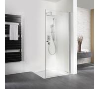 HSK Porte à charnières Exklusiv pour panneau latéral, dimensions : 75 x 200 cm, charnière de porte : droite, 400075-R-41-50edelglas, 400075-R-41-50edelglas, Cabine doccia: Aspetto cromato: ESG traspar