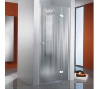 HSK Premium Classic porte battante pour niche, dimensions : 100 x 200 cm, charnière à droite, 6010100-R-41-50edelglas, 6010100-R-41-50edelglas, Cabine doccia: Aspetto cromato: ESG trasparente con vetr