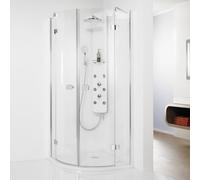 HSK Premium Softcube anta a battente, con lato fisso, 6850080550-41-50#200, Premium Softcube [Box Doccia > Porte girevoli]