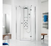 HSK Premium Softcube anta a battente, con lato fisso, 6860100-41-50#Re200, Premium Softcube [Box Doccia > Porte girevoli]