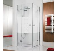 HSK Premium Softcube anta a battente, con lato fisso, per ingresso ad angolo, 6820031-41-100#200, Premium Softcube [Box Doccia > Porte girevoli]