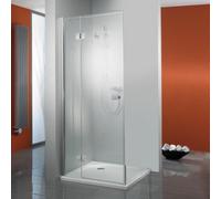 HSK Premium Softcube porte battante pour panneau latéral, dimensions : 75 x 200 cm, butée gauche, 68004075-L-41-50, 68004075-L-41-50, Cabine doccia: Aspetto cromato: ESG clear