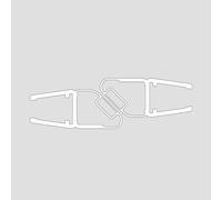 HSK profilo magnetico SET 180° per vetro di 6 mm, E100055-180-6Alu, Universal cromo [Box Doccia > Accessori per Cabine Doccia]