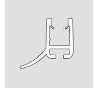 HSK ricambio profilo idrorepellente a sinistra per spessore del vetro 6 mm, E100059-6-4-L, Universal [Box Doccia > Accessori per Cabine Doccia]