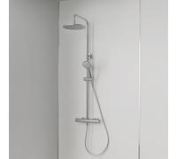 HSK RS 200 colonna doccia, miscelatore monocomando, 1006500-KB3, RS 200 cromo/bianco [Rubinetteria Bagno > Colonne Doccia]