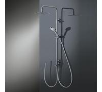 HSK RS 200 colonna doccia per rubinetto, 1006000-KB11, RS 200 cromo/bianco [Rubinetteria Bagno > Colonne Doccia]