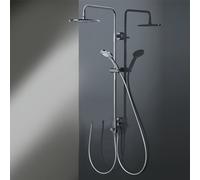 HSK RS 200 colonna doccia per rubinetto, 1006000-KB4, RS 200 cromo/bianco [Rubinetteria Bagno > Colonne Doccia]