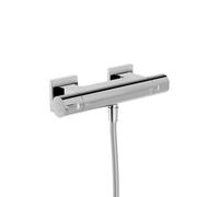 HSK Softcube 2.0 Thermostat de douche apparent, avec fonction SafeTouch, chromé, 1180107, 1180107