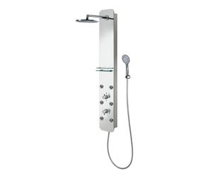 HSK Softcube colonna doccia con termostatico, 1001600-KB3-47, Softcube acciaio inox levigato/specchiato [Rubinetteria Bagno > Colonne Doccia]