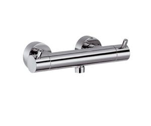 HSK Thermostat de douche d'urgence pour montage apparent rond, chromé, 1100007, 1100007