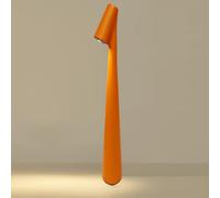 HSKJTT Lampada da Scrivania A LED Portatile Lampada da Tavolo Ricaricabile Tramite USB Luminosità Regolabile A 3 Livelli Controllo Touch Luci D'atmosfera per La Lettura La Pittura,35x5cm, Orange