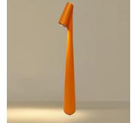 HSKJTT Lampada Da Scrivania A Led Portatile Ricaricabile Tramite Usb Con 3 Livelli Di Luminosità Regolabili Controllo Touch Luci D'Atmosfera Per Svegliarsi(Orange,45x5.5cm)