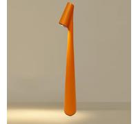 HSKJTT Lampada Da Scrivania A Led Portatile Ricaricabile Tramite Usb Con 3 Livelli Di Luminosità Regolabili Controllo Touch Luci D'Atmosfera Per Svegliarsi(Orange,45x5.5cm)