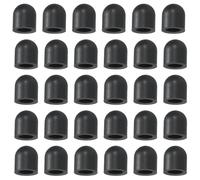 HSKRKOW Penna per Tablet Capacitivo 2-in-1 Pennino per Touch Screencon con 20 Punte di Ricambio in Gomma per iPad/iPhone/Samsung Galaxy/Xiaomi/Huawei - Nero