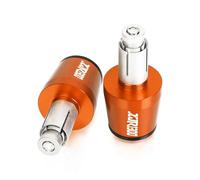HSL Estremità Del Manubrio Per Moto, Manopole Per Manubrio, Tappi Antivibrazioni, Per YAMAHA XJR1300 XJR 1300 1998-2014(Orange and Black)