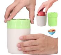HSLXBY Grattugia per Frutta,Grattugia a Mano Rotante,Grattugia per Frutta,Grattugia per Mele in Plastica,Grattugia Manuale in Plastica,per Tagliare Frutta,Carote e Altra Frutta e Verdura