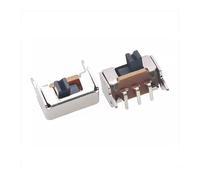 HSMXNEONJB 10 pezzi SK-12D07 Patch 1P2T Interruttore a levetta a 2 stop Accessori for alimentatori ad alta temperatura a 3 pin