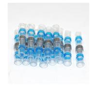 HSMXNEONJB 100x connettori terminali termorestringenti blu AWG 16-14 GA, senza crimpatura, for saldatura