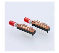 HSMXNEONJB 10pc 12 pin with lock Interlock hole Long pin PBS-42H25 Straight key keyboard switch
