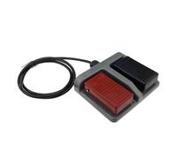 HSMXNEONJB 1pcs Momentary Foot Switch Infinity Double Pedal Duplex Two-way Tumbler 3A/220VAC 2m wire