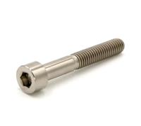 HSMXNEONJB 2 pezzi M6 x 40 mm, viti a testa esagonale in lega TC4 GR5 colorate, bulloni a testa cilindrica